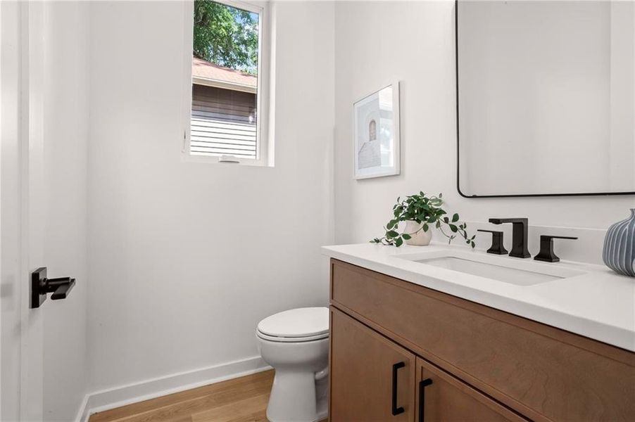 Furnished interior view inside a new home in , Atlanta (Image 31).