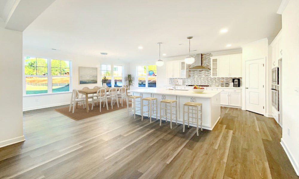 Representative furnished interior of a home built from the Stratford by Niblock Homes in Red Hill, Concord (Image 5).