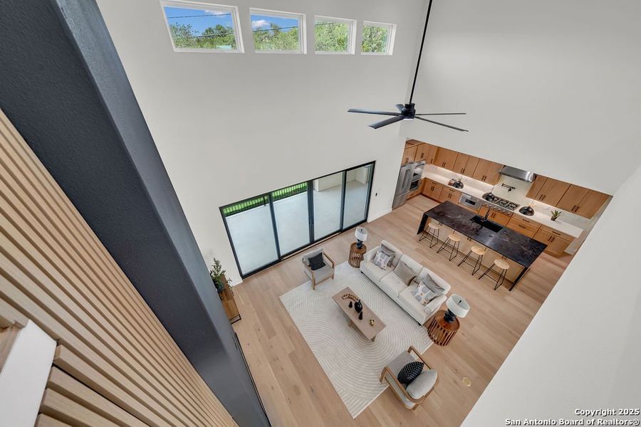 Furnished interior view inside a new home in , San Antonio (Image 4). Furnished interior view inside a new home in , San Antonio (Image 4).