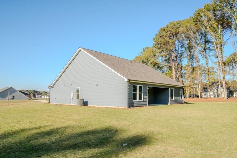 Exterior details and patio area of a home in , Good Hope (Image 3).