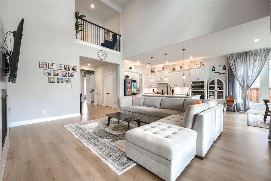 Furnished interior view inside a new home in Cross Creek Meadows, Celina (Image 13).