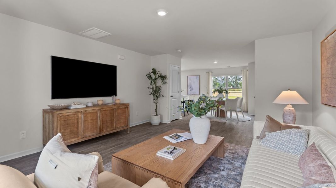 Furnished interior view inside a new home in Jetstream Park, Wilson (Image 7).