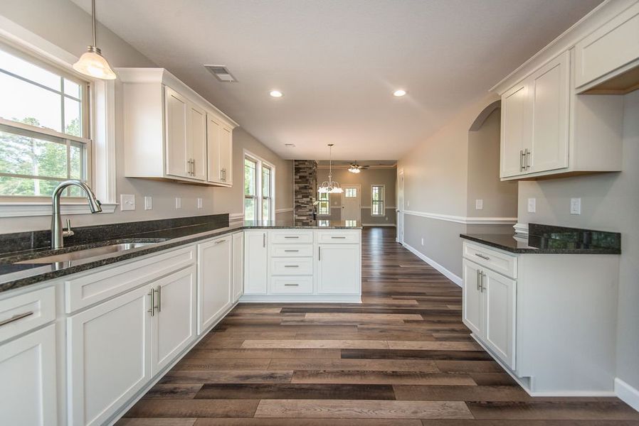Representative furnished interior of a home built from the Pacific by Enchanted Homes in Arcadia Village, Spartanburg (Image 11).