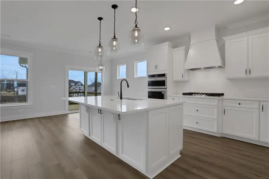 Furnished interior view inside a new home in Twin Lakes, Hoschton (Image 8). Furnished interior view inside a new home in Twin Lakes, Hoschton (Image 8).