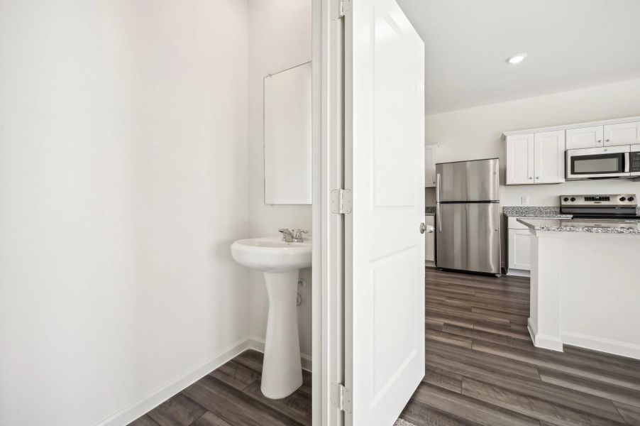 Representative furnished interior of a home built from the Discovery by Starlight Homes in Chapel Run, Montgomery (Image 13).