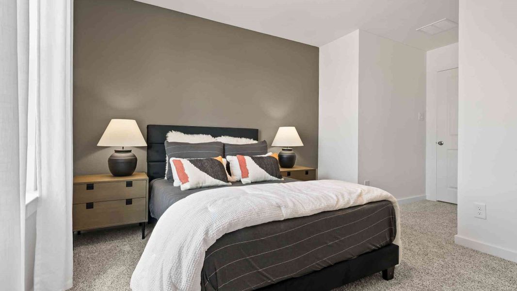 Furnished interior view inside a new home in Emberly, Beasley (Image 37).