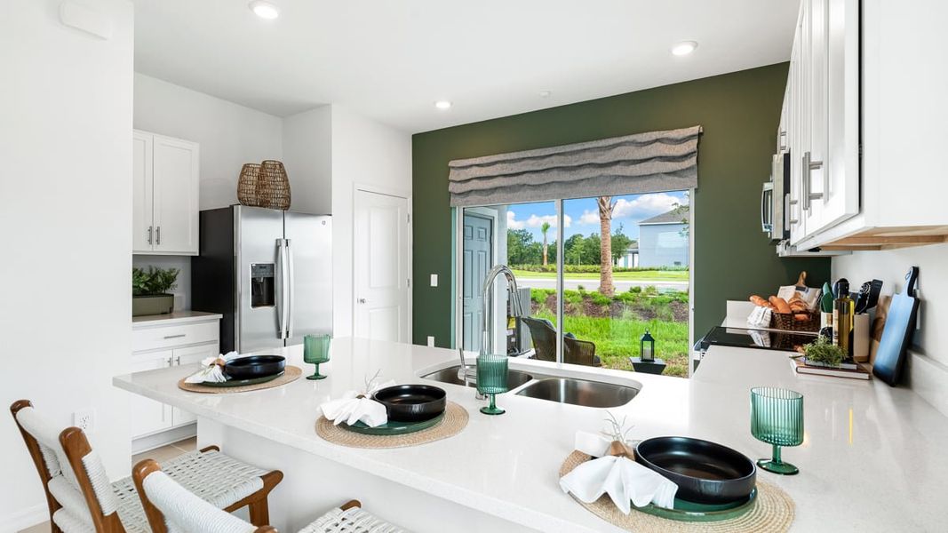 Furnished interior view inside a new home in Firethorn, Parrish (Image 8). Furnished interior view inside a new home in Firethorn, Parrish (Image 8).