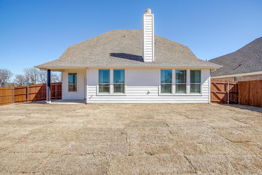 Representative exterior details of a home built from the The Frio by Trinity Classic Homes in Zion Trails, Poolville (Image 3).