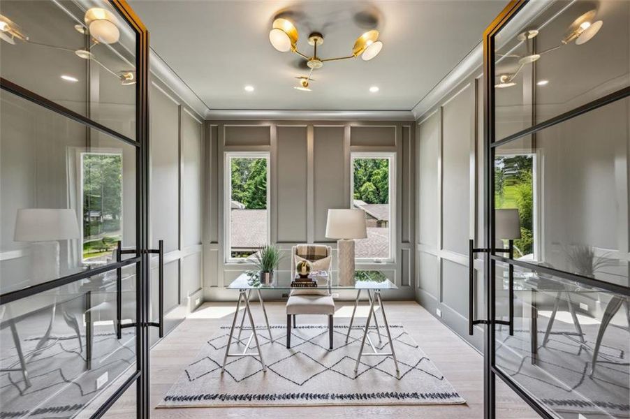 Furnished interior view inside a new home in , Brookhaven (Image 14). Furnished interior view inside a new home in , Brookhaven (Image 14).