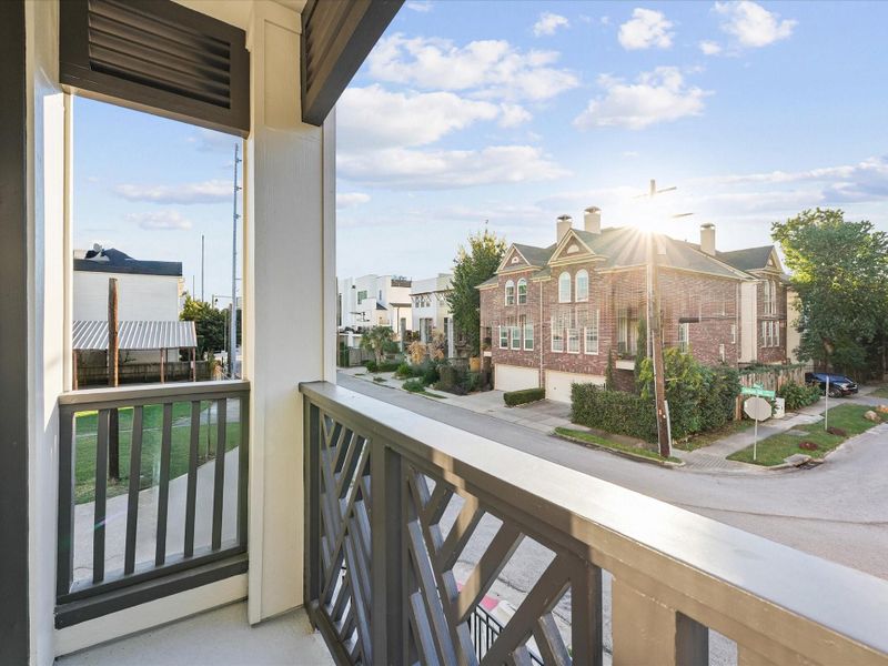 Balcony from Living Room