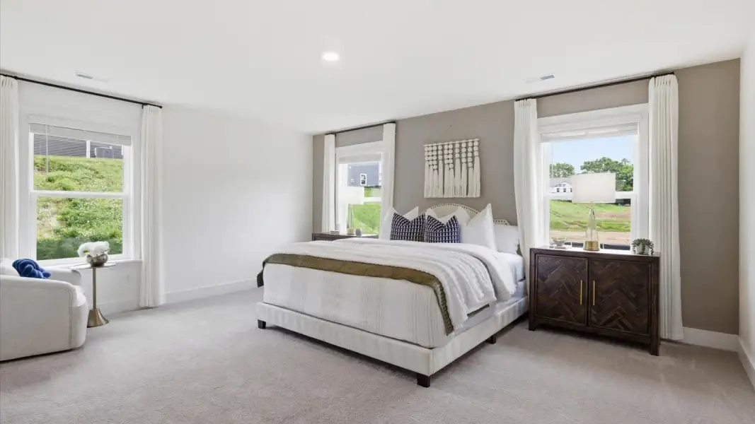 Furnished interior view inside a new home in Catlett Cove, Knoxville (Image 28).