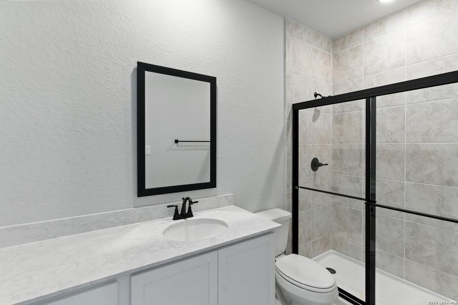 Furnished interior view inside a new home in Alsatian Oaks, Castroville (Image 11).
