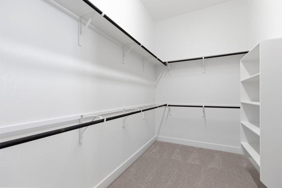 Walk-in closet in Primary Bedroom