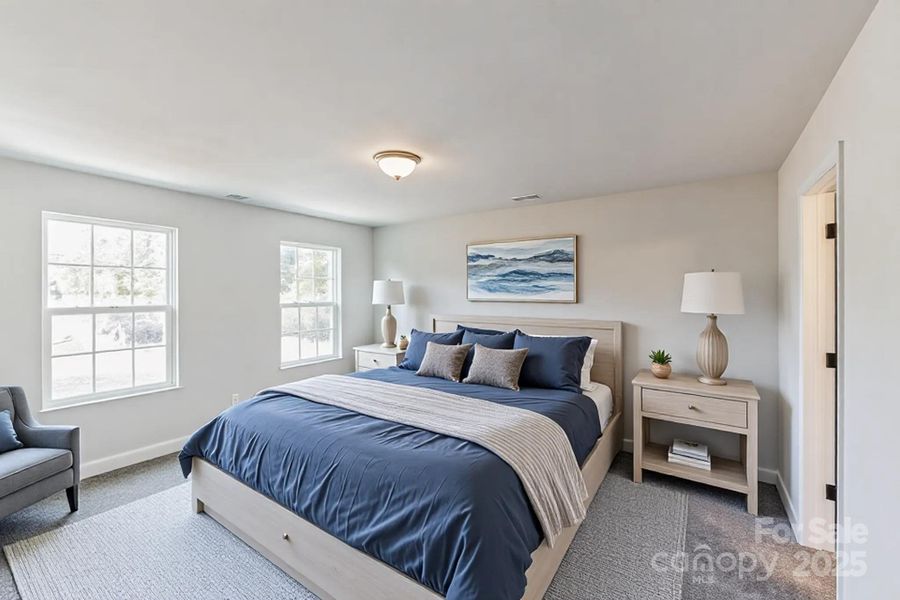 Furnished interior view inside a new home in , Morganton (Image 7).