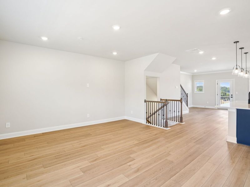 Spacious, unfurnished interior of a new home in Hemingway - Highland Series, Cumming (Image 14).