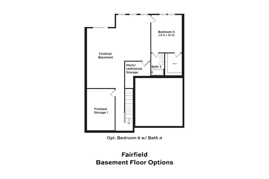 2D floor plan layout for the Fairfield by DRB Homes in Bellerose, Gibsonville, NC (Image 12). 2D floor plan layout for the Fairfield by DRB Homes in Bellerose, Gibsonville, NC (Image 12).