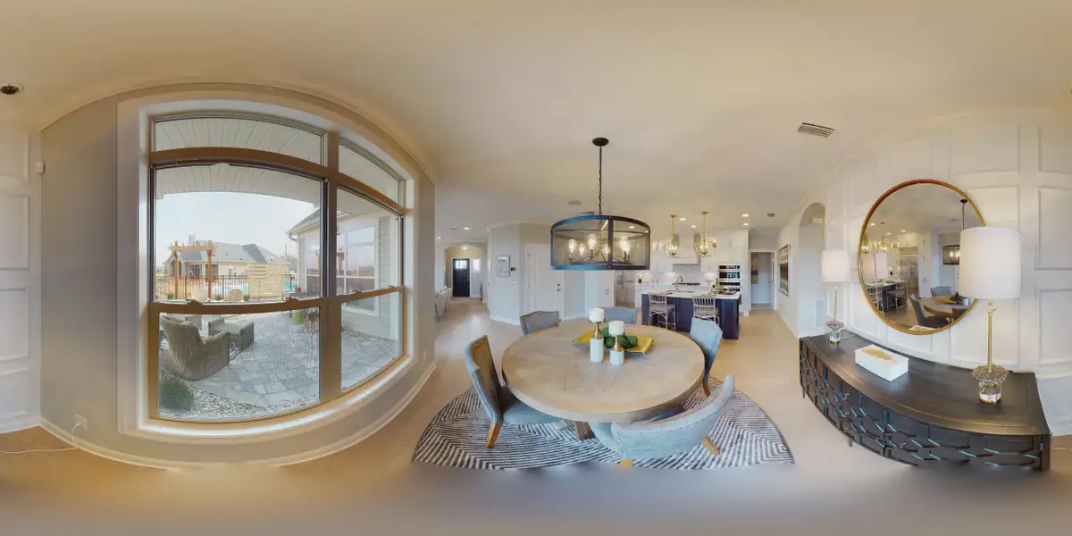 Representative furnished interior of a home built from the Palazzo by Epcon Communities in The Courtyards at Bailey Farms, Dacula (Image 18).
