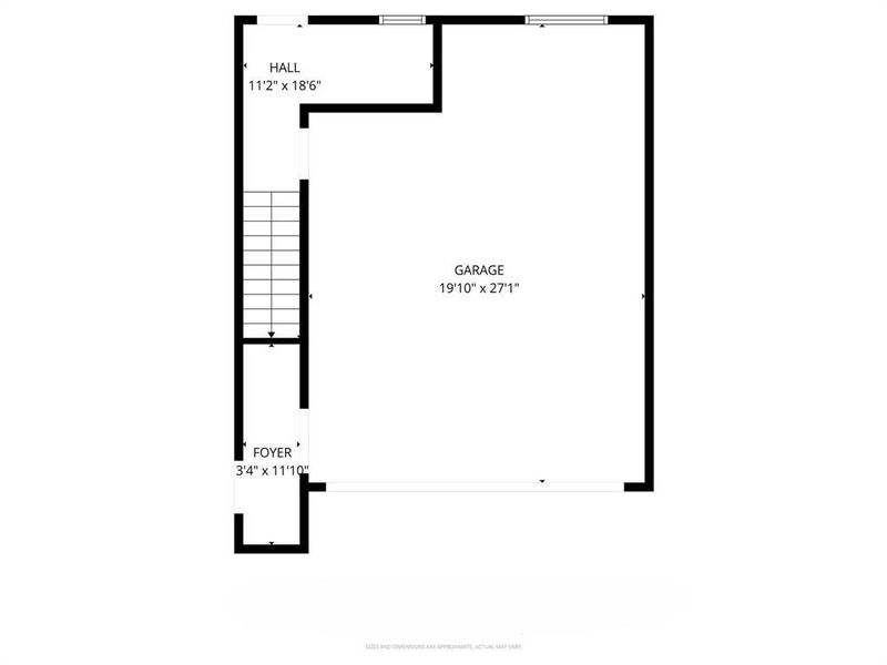 2D floor plan layout of this home in , Dallas, TX (Image 5).