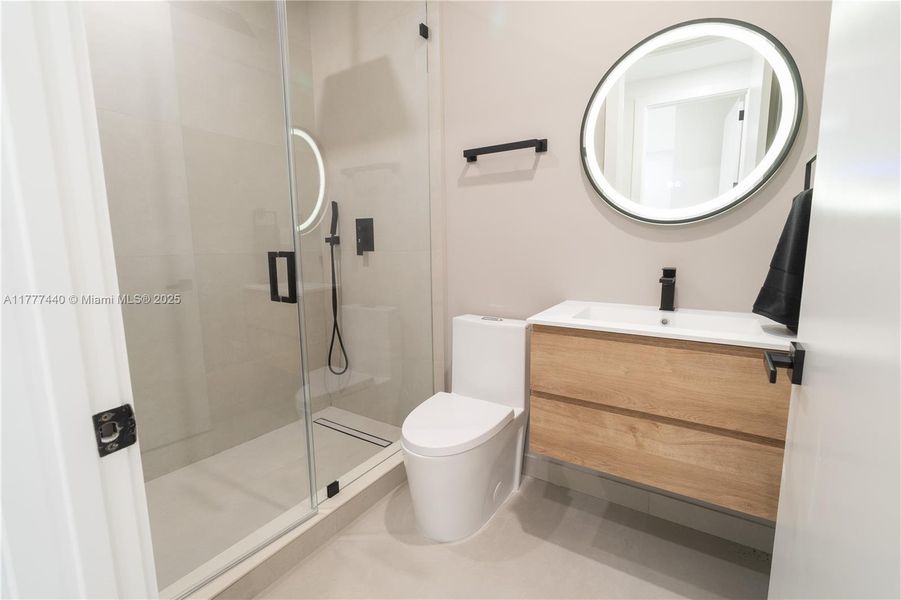 Furnished interior view inside a new home in , Miami (Image 5).