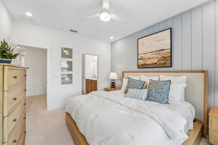Furnished interior view inside a new home in Bartram Meadows, Jacksonville (Image 7).