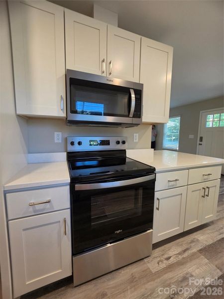Close-up of interior finishes inside a home in , Albemarle (Image 22).