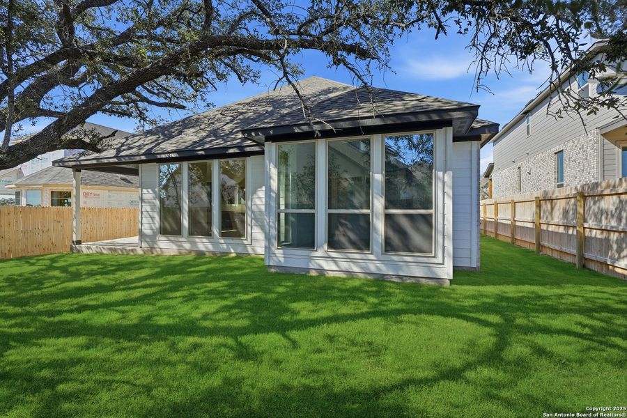Exterior details and patio area of a home in Bison Ridge, San Antonio (Image 22). Exterior details and patio area of a home in Bison Ridge, San Antonio (Image 22).