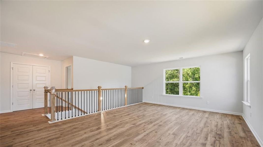Spacious, unfurnished interior of a new home in The Gates at Pates Creek, Hampton (Image 20). Spacious, unfurnished interior of a new home in The Gates at Pates Creek, Hampton (Image 20).