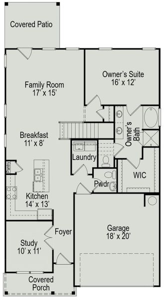 2D floor plan layout of this home in River Ranch, Dayton, TX (Image 2). 2D floor plan layout of this home in River Ranch, Dayton, TX (Image 2).
