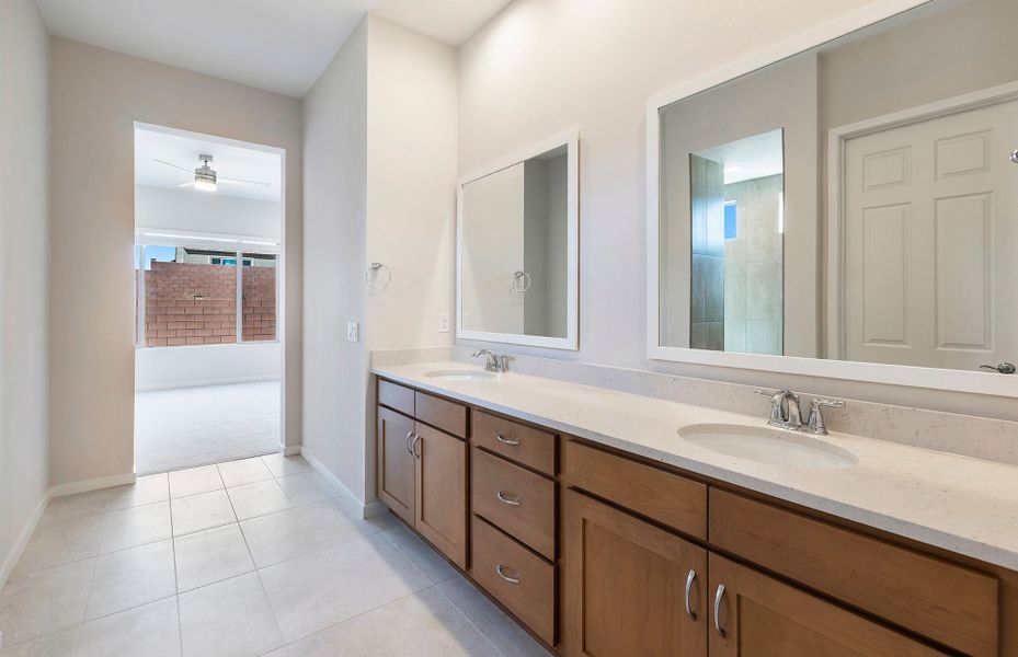 Furnished interior view inside a new home in Vistoso Canyon Estates, Oro Valley (Image 8).