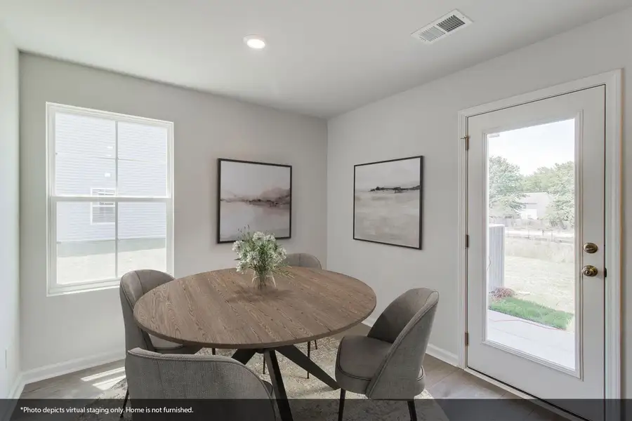 Furnished interior view inside a new home in Padgett Commons, Hopkins (Image 9).