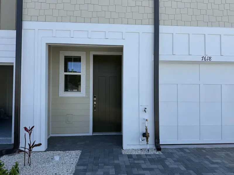Covered front porch - under construction
