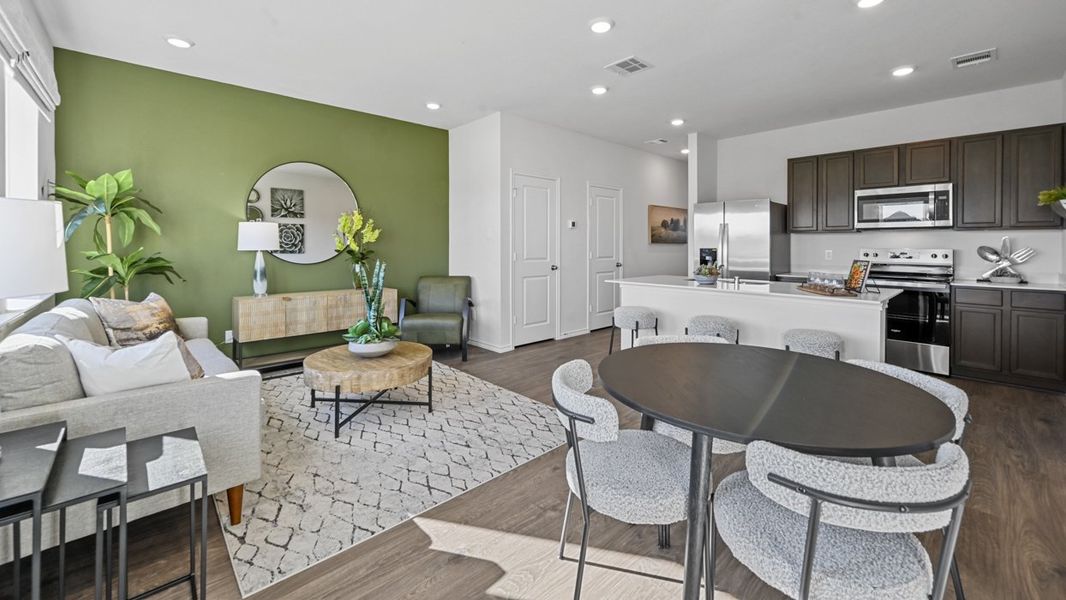 Furnished interior view inside a new home in Cartwright Mays, Crandall (Image 11).