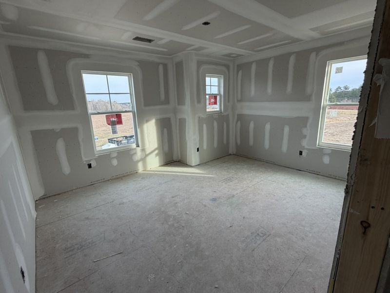 In-progress construction of a new home in Black Forest Pointe, Benson, NC (Image 15).