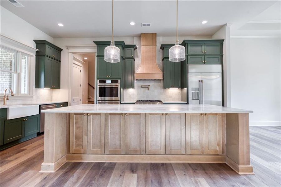 Furnished interior view inside a new home in , Covington (Image 9).
