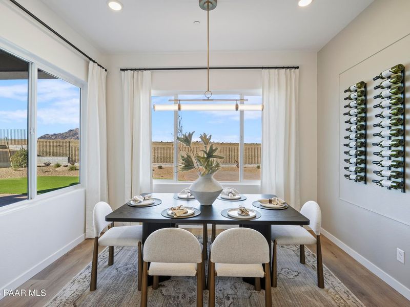 Furnished interior view inside a new home in Hidden Hills, Prescott (Image 12).