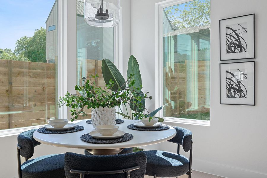 Furnished interior view inside a new home in , Austin (Image 17). Furnished interior view inside a new home in , Austin (Image 17).