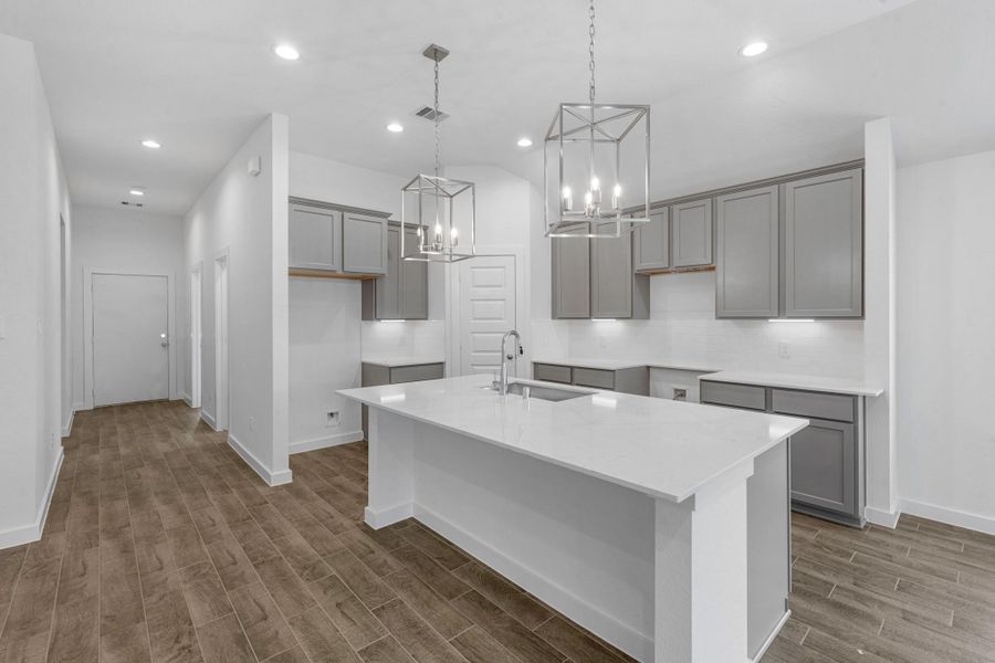 Furnished interior view inside a new home in Briarwood Crossing, Rosenberg (Image 5).