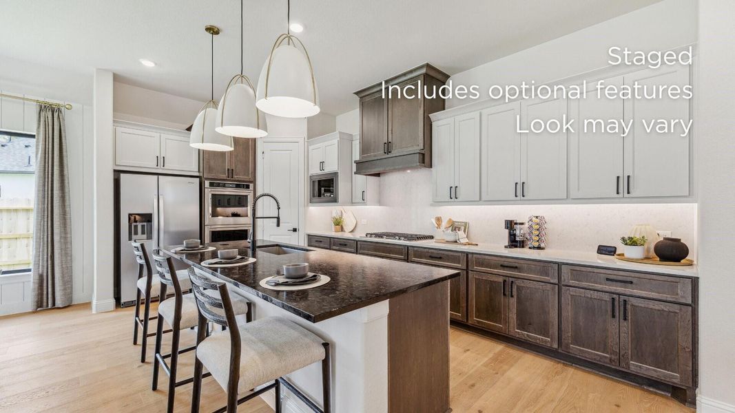 Furnished interior view inside a new home in Woodhavyn 50', Magnolia (Image 8).