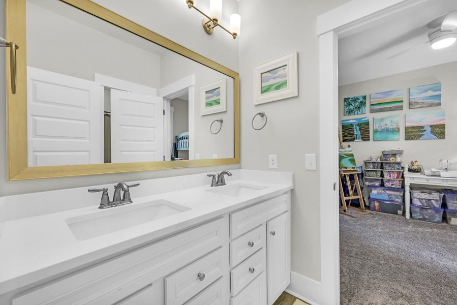 Furnished interior view inside a new home in Wando Village, Charleston (Image 43).