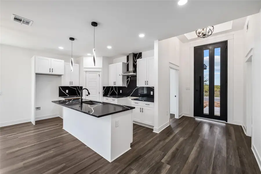 Furnished interior view inside a new home in , Dale (Image 7).