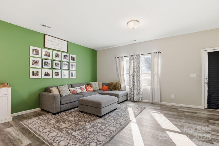 Furnished interior view inside a new home in , Statesville (Image 6).