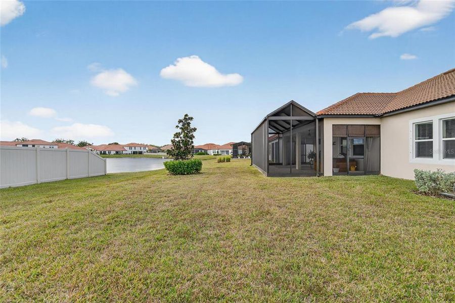 Exterior details and patio area of a home in Southshore Bay: The Estates, Wimauma (Image 42).