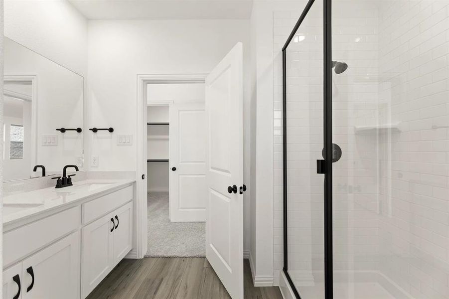 Primary Bathroom featuring the Harmony Collection Primary Bathroom featuring the Harmony Collection