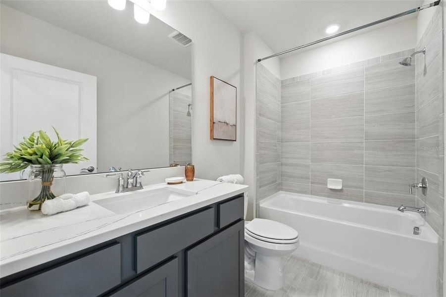 Furnished interior view inside a new home in Amelia Groves, St. Cloud (Image 18).