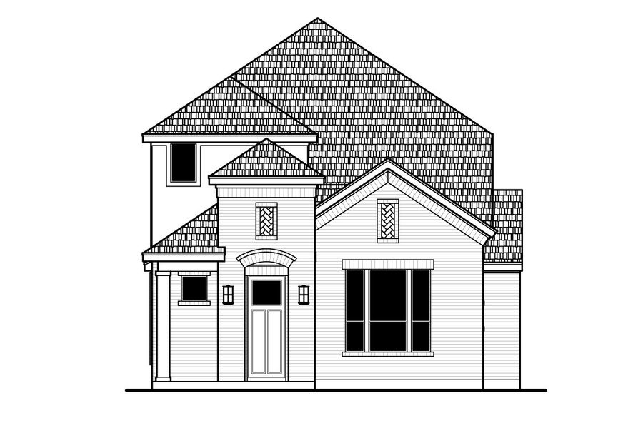 Representative rendering of the exterior for the Elise by Landon Homes (Image 2). Representative rendering of the exterior for the Elise by Landon Homes (Image 2).