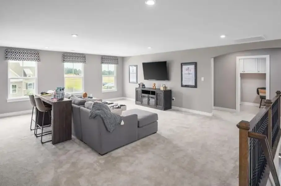 Furnished interior view inside a new home in , Commerce (Image 14).