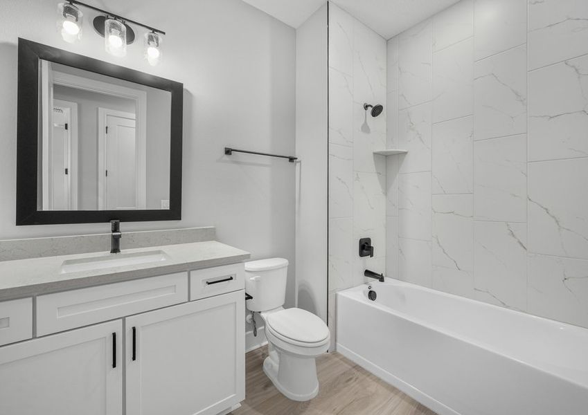 Secondary bathroom.