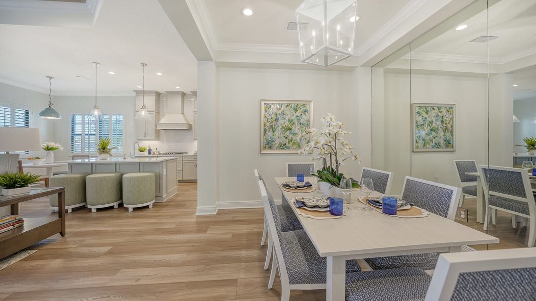 Representative furnished interior of a home built from the Endless Summer 4 by Neal Communities in Vistera of Venice, Venice (Image 16).