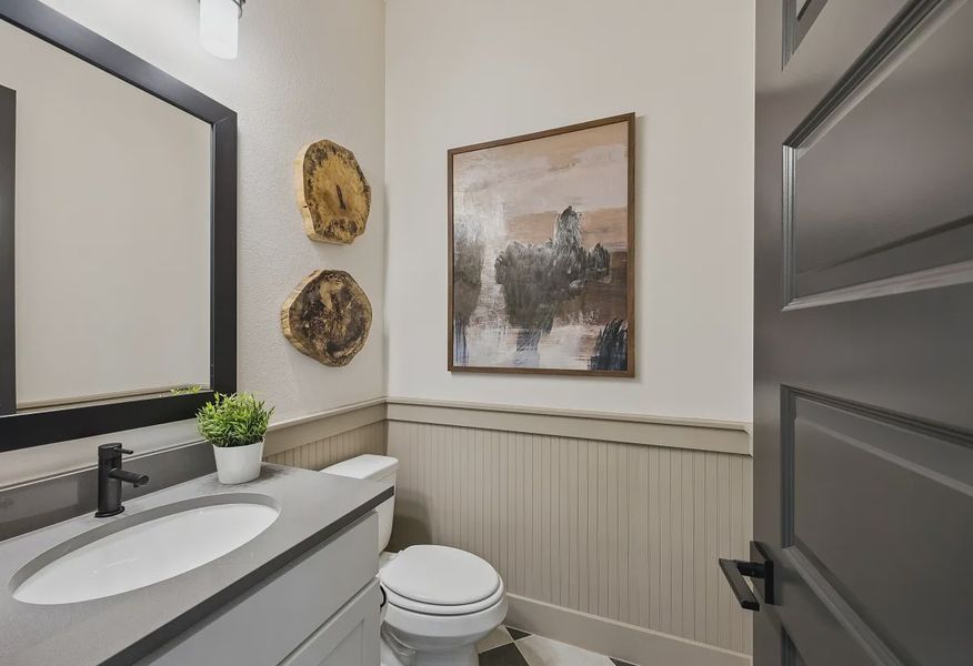 Plan 5058 Powder Room - Staged - 18 of 27 Plan 5058 Powder Room - Staged - 18 of 27