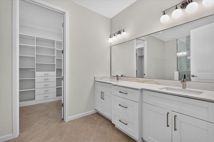 Furnished interior view inside a new home in , Seminole (Image 15).